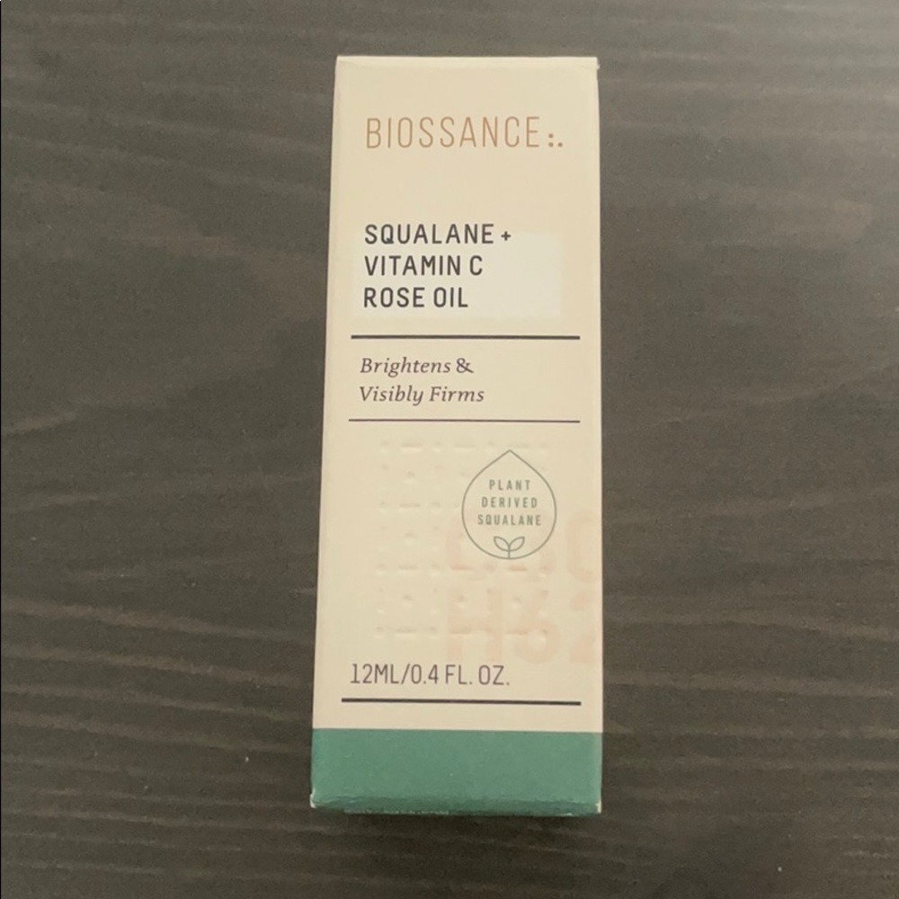 Biossance Squalane+Vitamin C Rose Oil